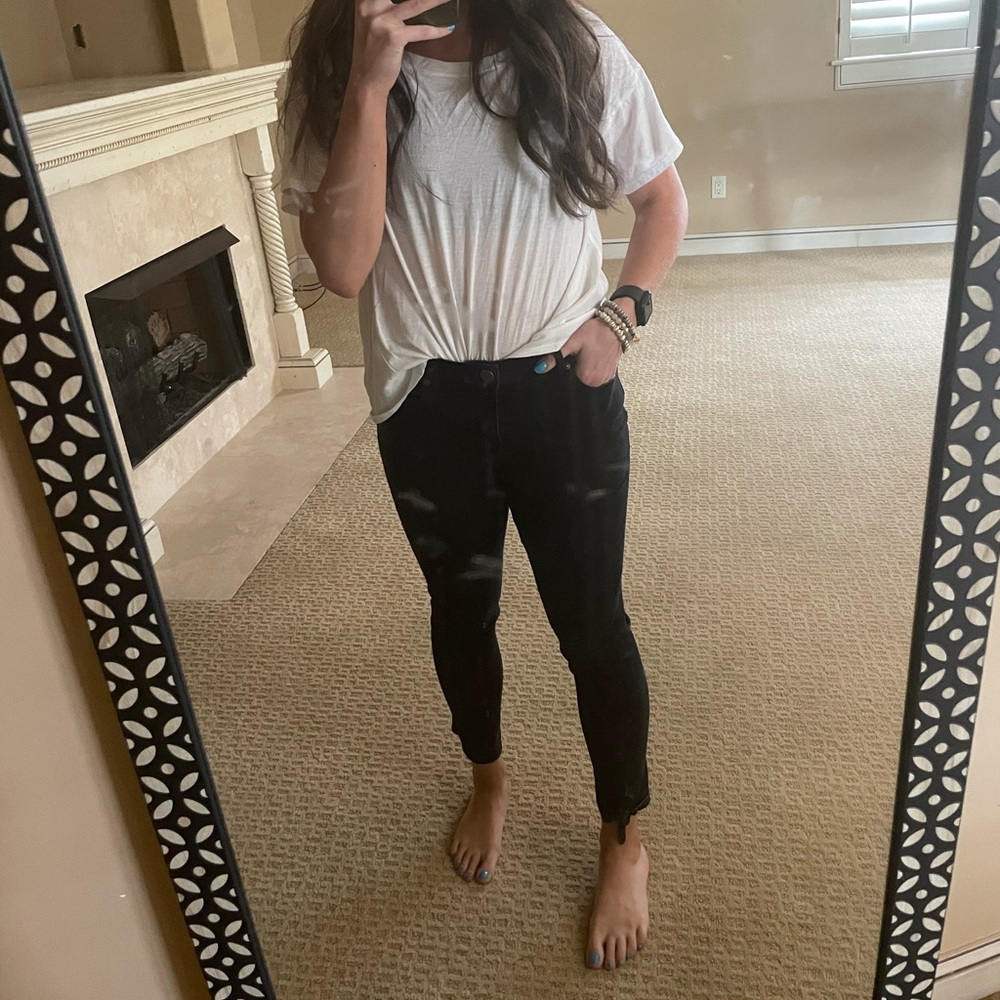 Loft Black Skinny Jeans